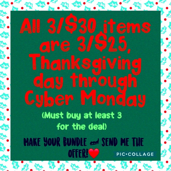 Holiday sale info & countdown to Christmas!! Christmas 🎄🎅🧑🎄☃️❄️🌨✨🎁 - Picture 5 of 15